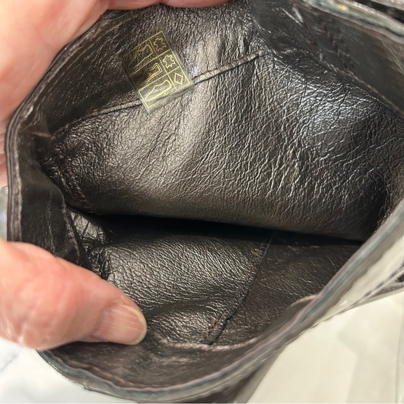 Vintage Patent Leather Flat Heel Go-Go Boots + Bonus Belt - Picture 12 of 16